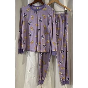 Warner Bros Vintage‎ Tweety Bird Pajama Set Size Large